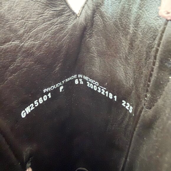 Lane Gallatin Womens Cowboy Boots 6.5 Pink Cowgirl Western Mid Calf Pointed Toe - Picture 9 of 11